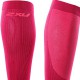 【2XU】跑步專用雙色系70丹壓縮小腿套(桃紅)