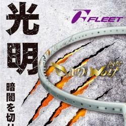 【FLEET】Dark Wolf-light光狼 重殺猛扣強力命中攻擊型羽球拍