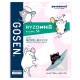 【GOSEN】雷鳴一閃RYZONIC 58粉藍橘 彈力高分貝聲浪羽拍線(0.58mm)