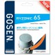 【GOSEN】雷鳴一閃RYZONIC 65粉綠橘紫 彈力永不衰減羽拍線(0.65mm)