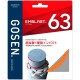 【GOSEN】EMBLAST 63 片狀纖維螺旋纏繞引爆球場極致攻擊力羽拍線(0.63mm)
