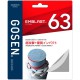 【GOSEN】EMBLAST 63 片狀纖維螺旋纏繞引爆球場極致攻擊力羽拍線(0.63mm)