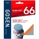【GOSEN】EMBLAST 66 片狀纖維螺旋纏繞引爆球場極致攻擊力羽拍線(0.66mm)