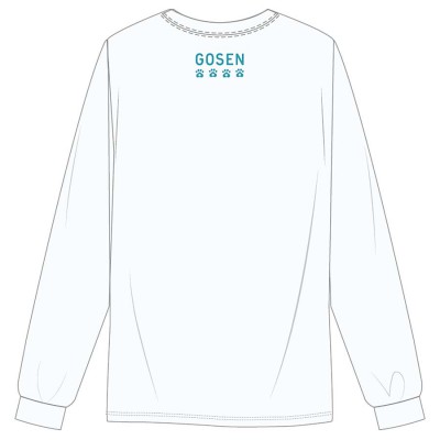 【GOSEN】NT2603 POCHANECO長袖白 日本JP限量吸濕排汗衫2026夏新製品
