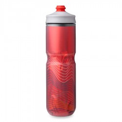 【HydraPak】Polar™ Surge RED 保冷噴射運動水瓶700ml 