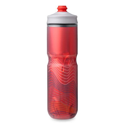 【HydraPak】Polar™ Surge RED 保冷噴射運動水瓶700ml 