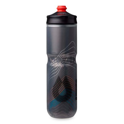 【HydraPak】Polar™ Surge BLAC 保冷噴射運動水瓶700ml 