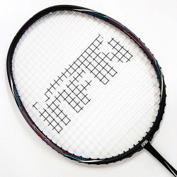 【INFIN】SUPER1黑 新手入門全碳纖穿線羽球拍