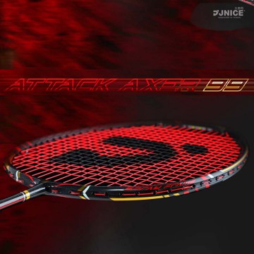 【JNICE】戰斧99ATTACK AXER 99 出球乾脆快速選手級羽球拍