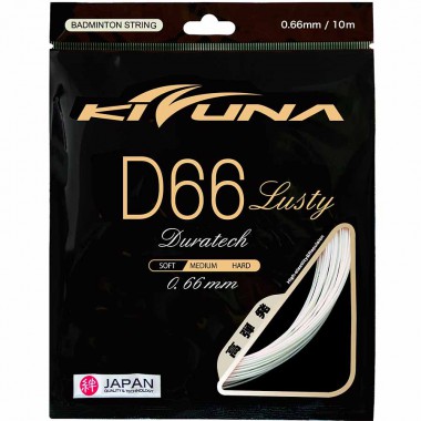 【KIZUNA】D66 Lusty 金牌66渾身是勁攻擊羽拍線(0.66mm)