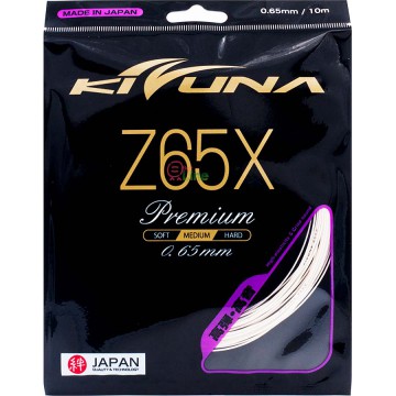 【KIZUNA】Z65X Premium 高彈‧高音羽球線(0.65mm)