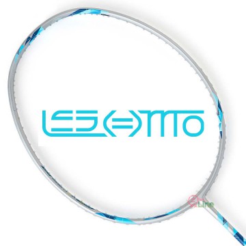 【LESMO】C5II銀藍 標準硬度中桿控制型4U5羽球拍