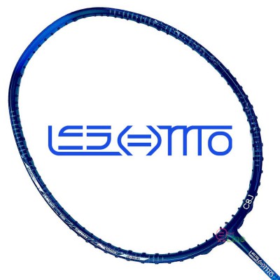 【LESMO】C8J CORNER黑藍 操控平衡性極佳控制型4U6羽球拍