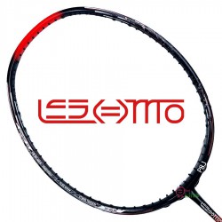 【LESMO】P8J CORNER霧黑紅 偏硬中管重視攻擊力量型4U6羽球拍