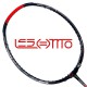 【LESMO】P8J CORNER霧黑紅 偏硬中管重視攻擊力量型4U6羽球拍