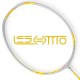 【LESMO】S5II銀黃 輕量硬桿速度型4U5羽球拍