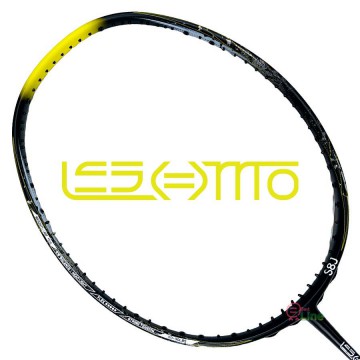 【LESMO】S8J CORNER黑黃 中管偏硬快速來回連貫速度型4U6羽球拍