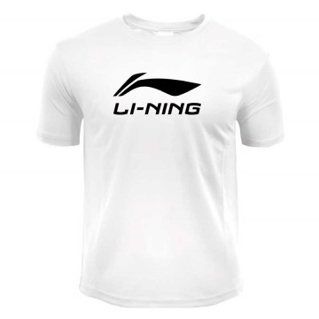 【LI-NING】推廣服白 輕薄透氣排汗
