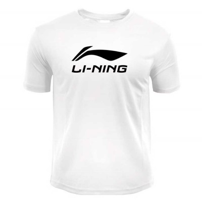 【LI-NING】推廣服白 輕薄透氣排汗