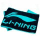 【LI-NING】LOGO款黑/翡翠綠 厚到不行五星級運動毛巾(長105cm)
