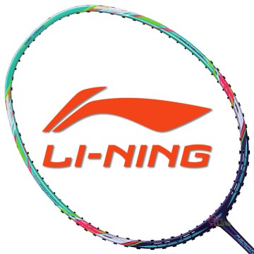 【LI-NING】Aeronaut 7000I青紫 5U黃雅瓊輕量型羽球拍
