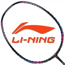 【LI-NING】Turbo Charging20黑藍 3U中管偏軟均衡型羽球拍