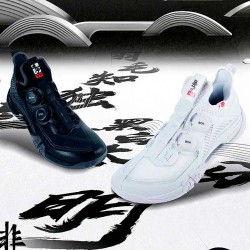【LI-NING】貼地飛行MAX白 頂級轉轉比賽羽球鞋