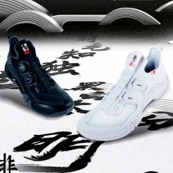 【LI-NING】貼地飛行MAX黑 頂級轉轉比賽羽球鞋