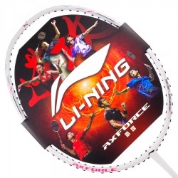 【LI-NING】AXFORCE雷霆小鋼砲白 出球快音速攻擊高CP值羽球拍