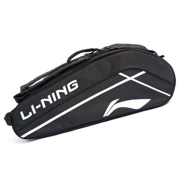 【LI-NING】ABJT059-1黑 球場見。六支裝拍袋