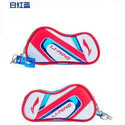 【LI-NING】ABSP258-3紅藍 球拍袋造型可愛零錢包