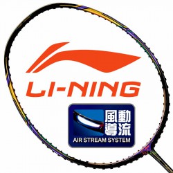 【LI-NING】Aeronaut 9000I紫灰金 日本男雙渡邊勇大5U輕量型羽球拍