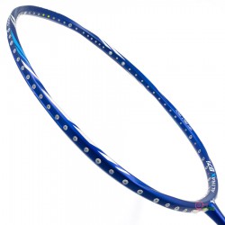 【MIZUNO】ALTRAX 87i藍銀 獨特螺旋框型靈活操控5U輕量羽球拍