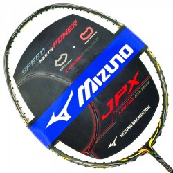 【MIZUNO】JPX Limited Edition-Attack銀黑 3U5硬中桿強力攻擊羽球拍