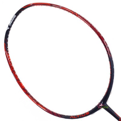 【MIZUNO】ALTIUS 05 PACE黑紅 4U偏硬30磅全面型羽球拍