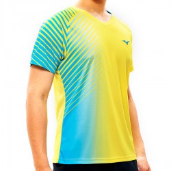 【MIZUNO】羽球合身版型T恤72TA050362紅黑(出清價)