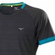 【MIZUNO】路跑&運動後領反光圈男短袖J2TA050309黑(出清價)