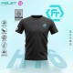 【FELET】輝厲H76-B黑 高效導汗輕盈乾爽彈性羽球服