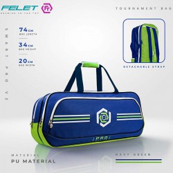 【FELET】輝厲SMART PRO V2藍綠 選手款極致質感拍袋