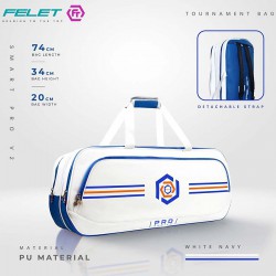 【FELET】輝厲SMART PRO V2白藍 選手款極致質感拍袋