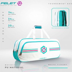 【FELET】輝厲SMART PRO V2白綠 選手款極致質感拍袋