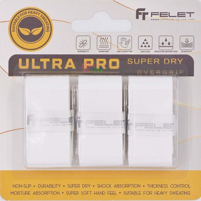 【FELET】輝厲ULTRA PRO 3條裝黏型握把皮(0.65mm)