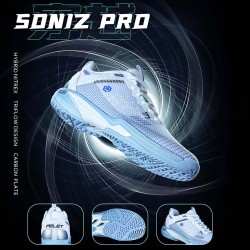 【FELET】SONIZ PRO粉藍輕量緩震 碳纖片穩定羽球鞋『❤️佛心登場❤️』