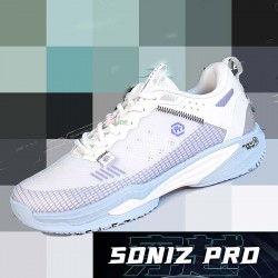 【FELET】SONIZ PRO粉藍輕量緩震 碳纖片穩定羽球鞋『❤️佛心登場❤️』
