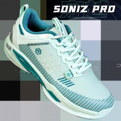 【FELET】SONIZ PRO粉綠輕量緩震 碳纖片穩定羽球鞋『❤️佛心登場❤️』