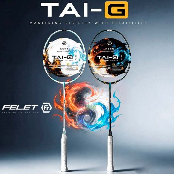 【FELET】太極TAI-G COMFORT黑 6.0mm超細長中桿靈動舒適5U版(一年保固)