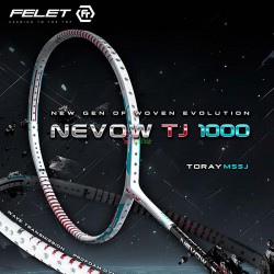 【FELET】輝厲旗艦NEVOW TJ 1000 奧運男雙陳蔚強(Tan Wee Kiong)戰拍(盒裝版)(一年保固)