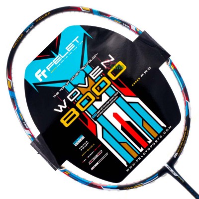 【FELET】輝厲WOVEN 8000 崔率圭專屬戰拍38磅攻守兼備雙打羽球拍
