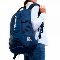 【REDSON】RH-SR111-50深藍 質感透氣後襯墊雙肩網羽後背包