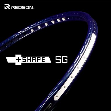 【REDSON】SHAPE SG藍 無護線釘力量直送強攻羽球拍